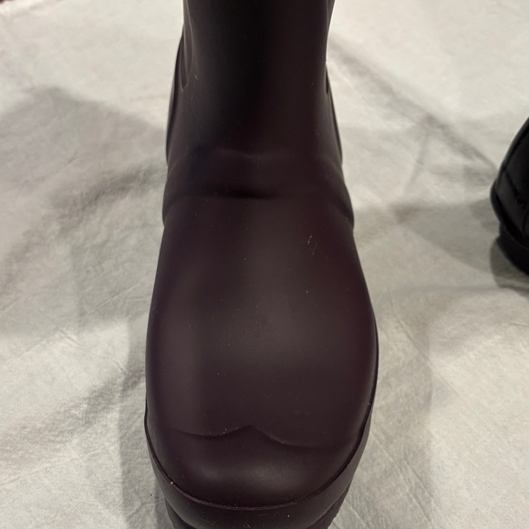 Hunter Women's Winter & Rain Boots - Dark Purple - Picture 8 of 9